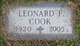  Leonard F Cook
