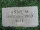  Anne M Unknown