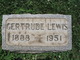  Gertrude Lewis 