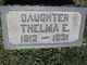  Thelma E Unknown