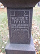  Walter Thomas Fryer