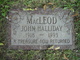  John Halliday MacLeod