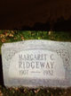  Margaret C Ridgeway