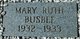  Mary Ruth Busbee