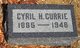  Cyril H Currie