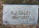 Andrew Jackson “AJ” Shupe Photo