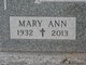  Mary Ann <I>Lyon</I> Mansolillo