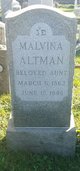  Malvina Altman