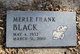  Merle Frank Black