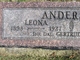  Leona <I>Hildibrand</I> Anderson