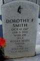  Dorothy F. <I>McBride</I> Smith