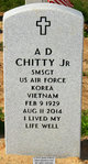 Sgt Audie D Chitty Jr.