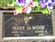  Mary L. <I>Smalley</I> Wood