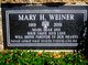  Mary H. Weiner