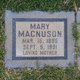  Mary Magnuson