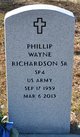 Phillip Wayne Richardson Sr. Photo