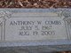  Anthony W Combs