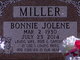  Bonnie Jolene <I>Adams</I> Miller