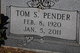  Tom Seen Pender