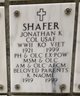COL Jonathan Karl “Jack” Shafer Photo