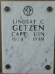 Capt Lindsay Clonts Getzen