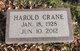 Harold Crane Photo