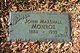  John Marshall Monroe