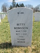  Betty Ann <I>McReynolds</I> Robinson