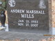 Andrew Marshall “Andy” Mills Photo