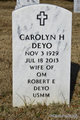  Carolyn Jessie <I>Hilton</I> Deyo