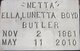 Ella Lunetta “Netta” Boyd Butler Photo