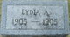  Lydia A Jager