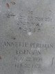  Annette <I>Perlman</I> Eisenson
