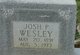  Josh P Wesley