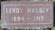  Leroy Massey