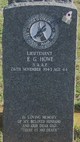 Lieutenant E G Howe