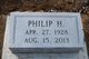 Philip H. “Phil” Weber Photo