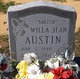 Willa Jean “Sweetie” Austin Photo