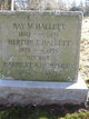  Harriet Amelia <I>Humphrey</I> Hallett