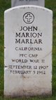 John Marion Marlar Photo
