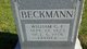  William G. F. Beckmann