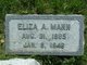  Eliza A. <I>Carre</I> Mann