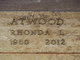  Rhonda Lynne <I>Connely</I> Atwood