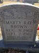 Marty Ray Brown Photo