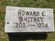  Howard Erwin Whitney
