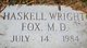 Dr Haskell Wright Fox