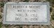  Rebecca “Becky” <I>Moore</I> Wilkerson