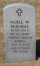  Nuell William “Bill” Paschal