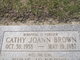  Cathy Joann Brown
