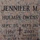 Jennifer M Holmes Owens Photo
